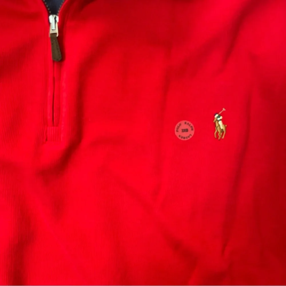 NWT Polo Ralph Lauren Men’s B&T Quarter Zip Pull Over - Size 3XB